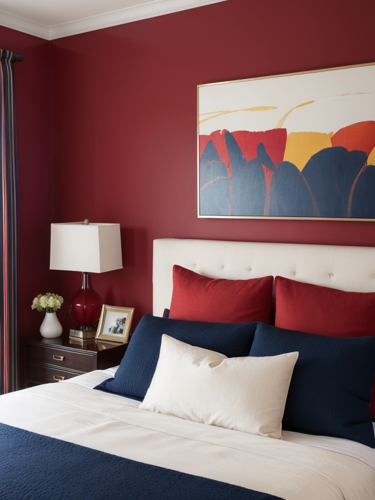 Chic Navy Bedroom Decor: Add Vibrance to Your Space!