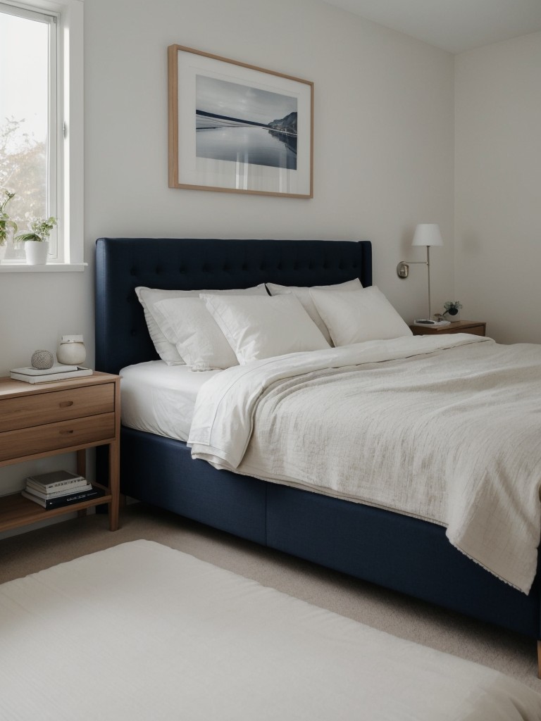 Serene Scandinavian-inspired bedroom with minimalist decor