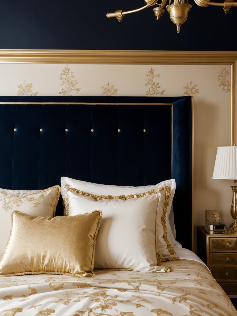 Chic Navy & Gold Apartment Inspo: Elevate Your Space!