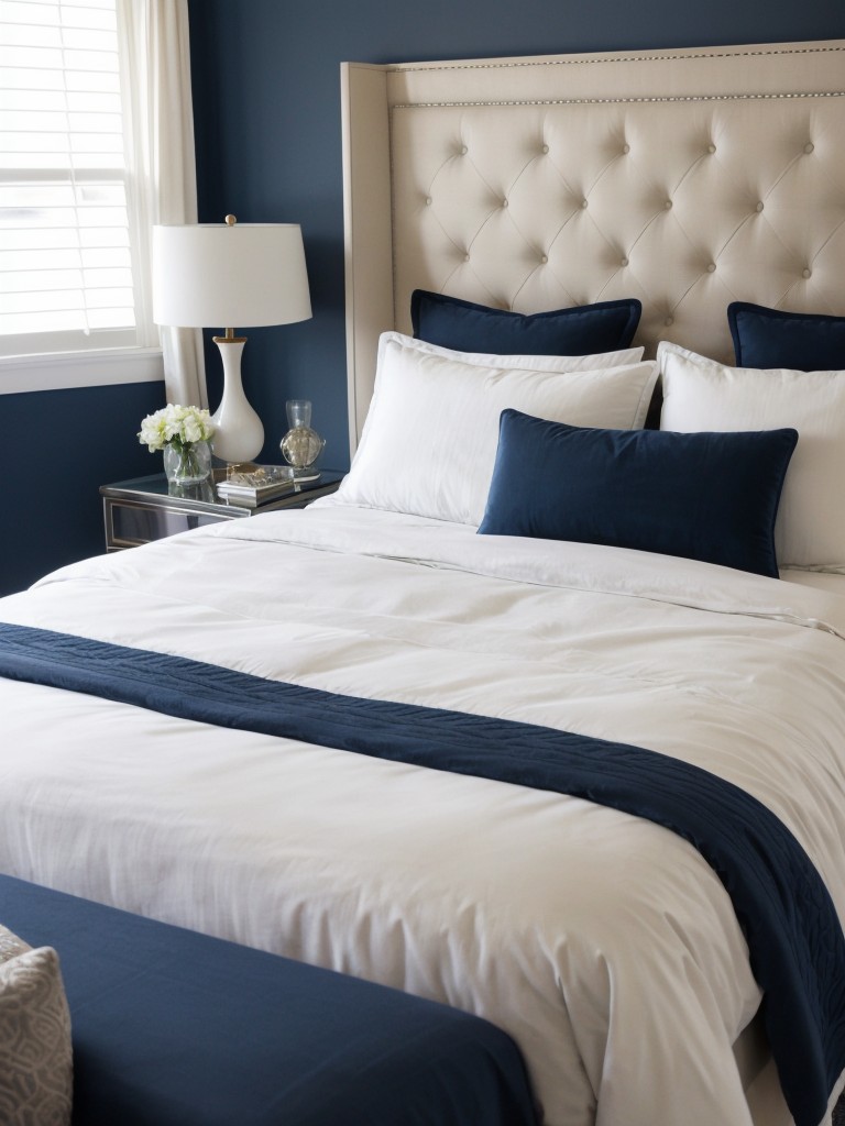 Ocean-inspired bliss: Navy decor for your apartment