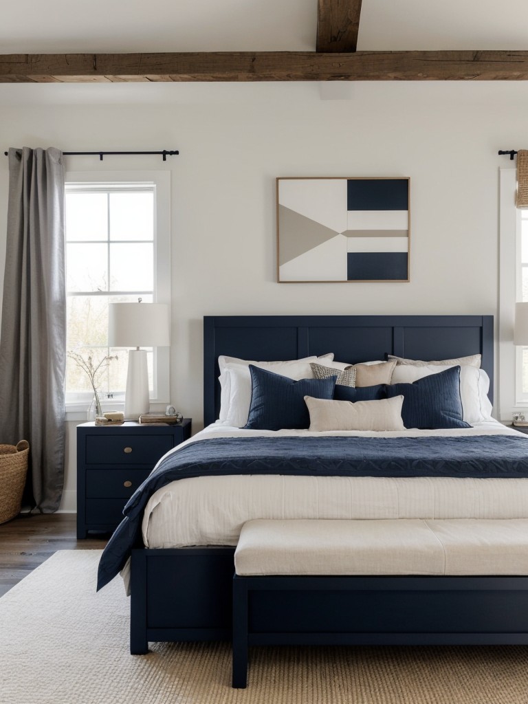 Cozy Retreat: Navy Bedroom Decor Ideas