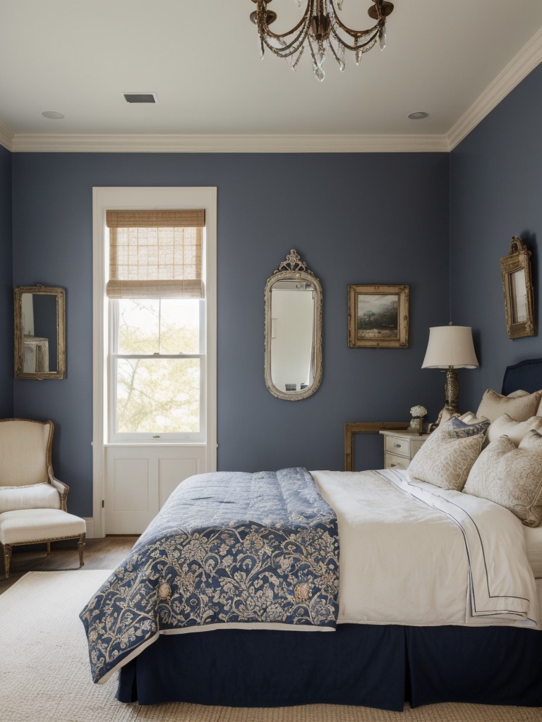 French-inspired Navy Bedroom Decor: Create a Cozy Retreat ?