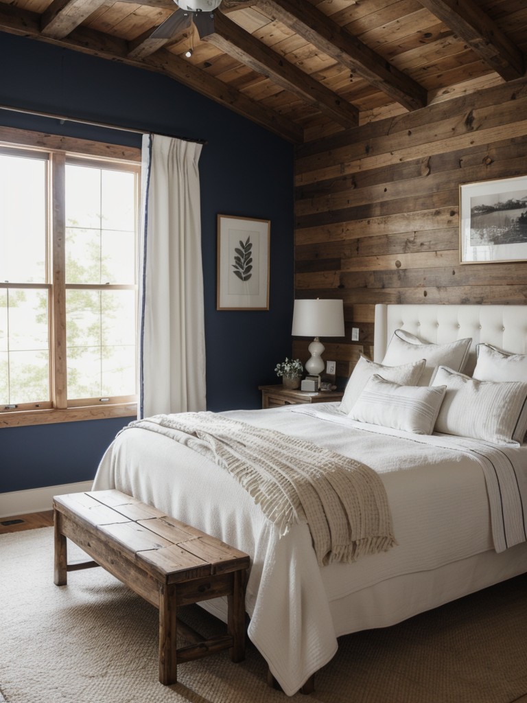 Cozy Cabin Vibes: Rustic-Chic Bedroom Decor