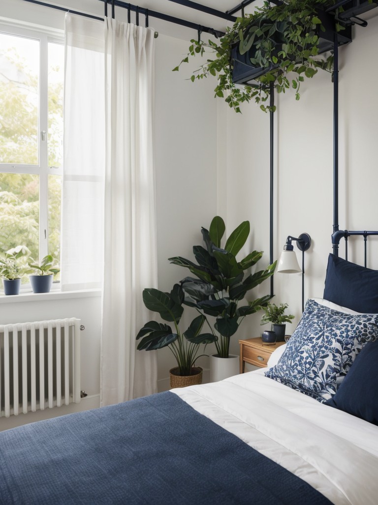 Beautifully Modern: Transform Your Apartment with Navy and White Decor