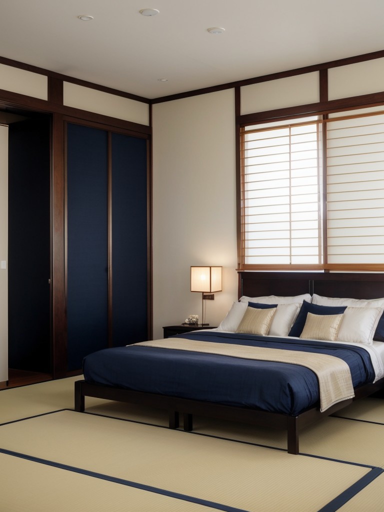 Create a Serene Bedroom with Navy Decor Accents