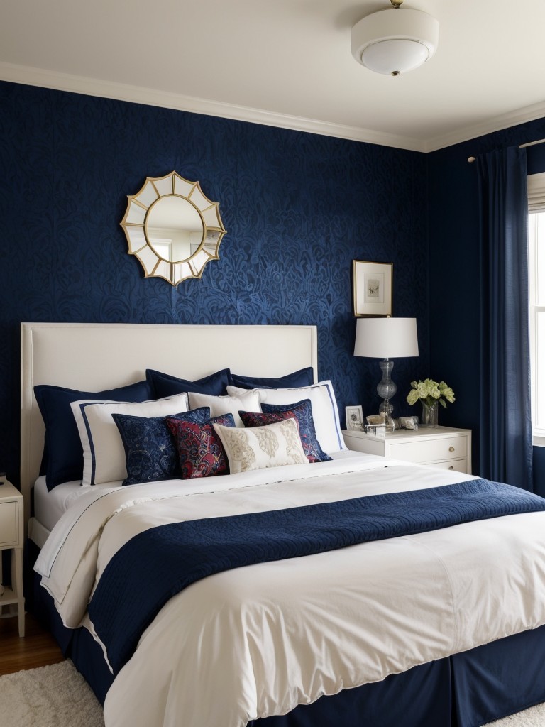 Navy Decor Accents: Elevate Your Bedroom with Elegance!