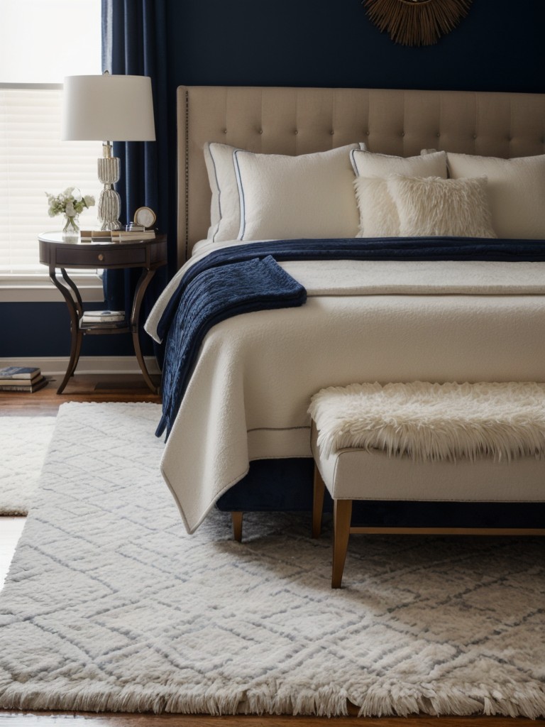 Luxe Navy Bedroom Ideas: Transform Your Apartment with Glamour