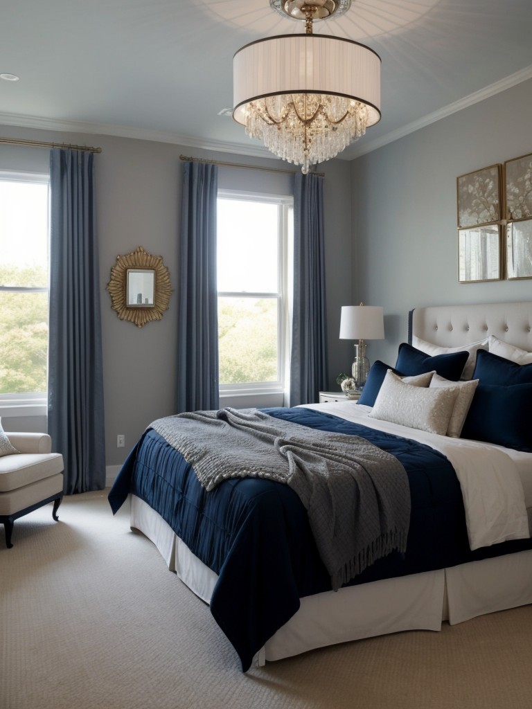 Chic Navy Bedroom Ideas for a Luxe Apartment Retreat