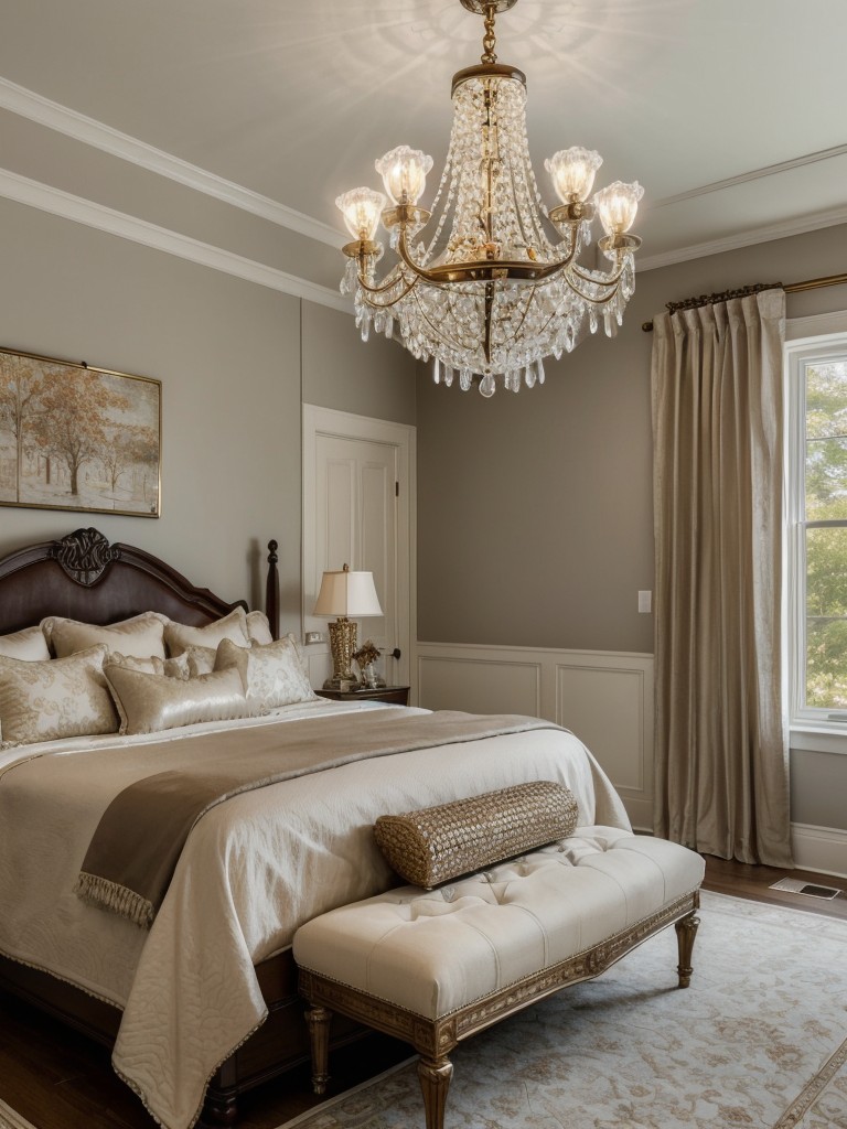 Create an Opulent Bedroom with Traditional Decor