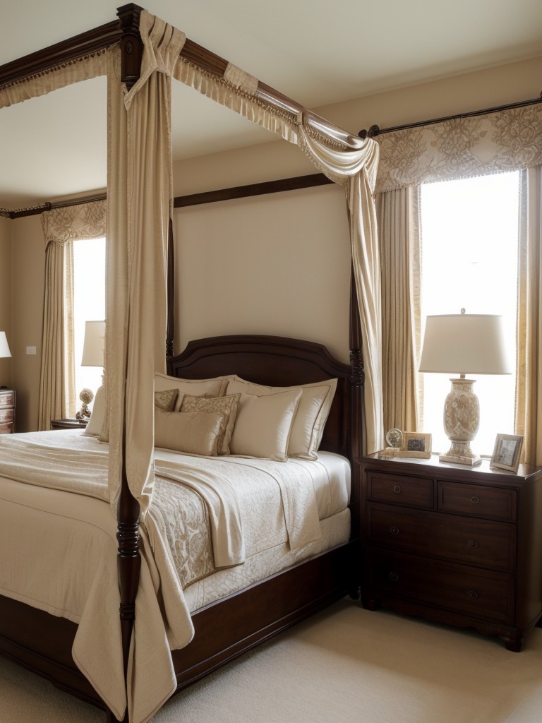 Classic Four-Poster Bed: Elevate Your Bedroom Elegance