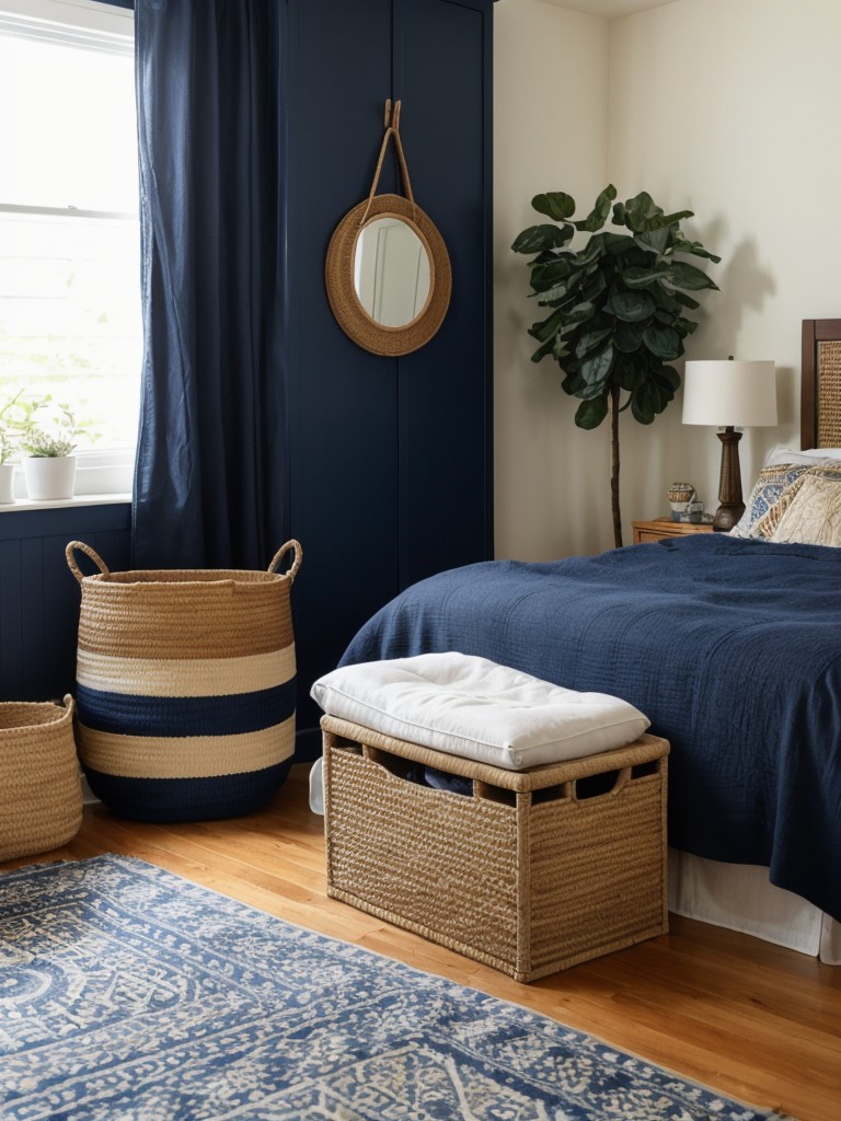 Navy Storage Solutions: Keep Your Apartment Clutter-Free!