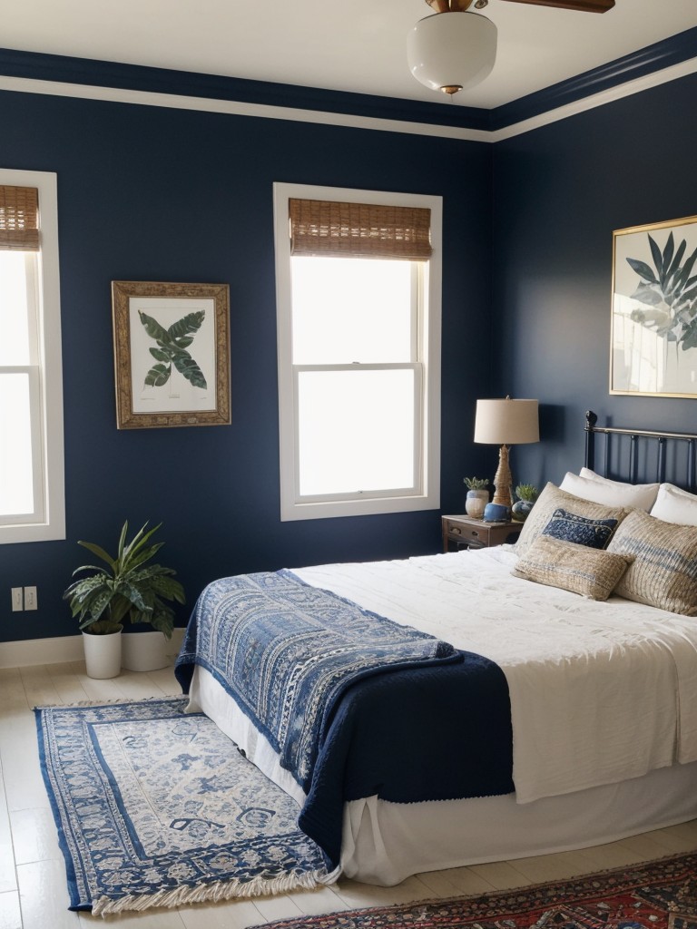 Create a Bold Statement with Navy Bedroom Decor - Bedroom Inspo