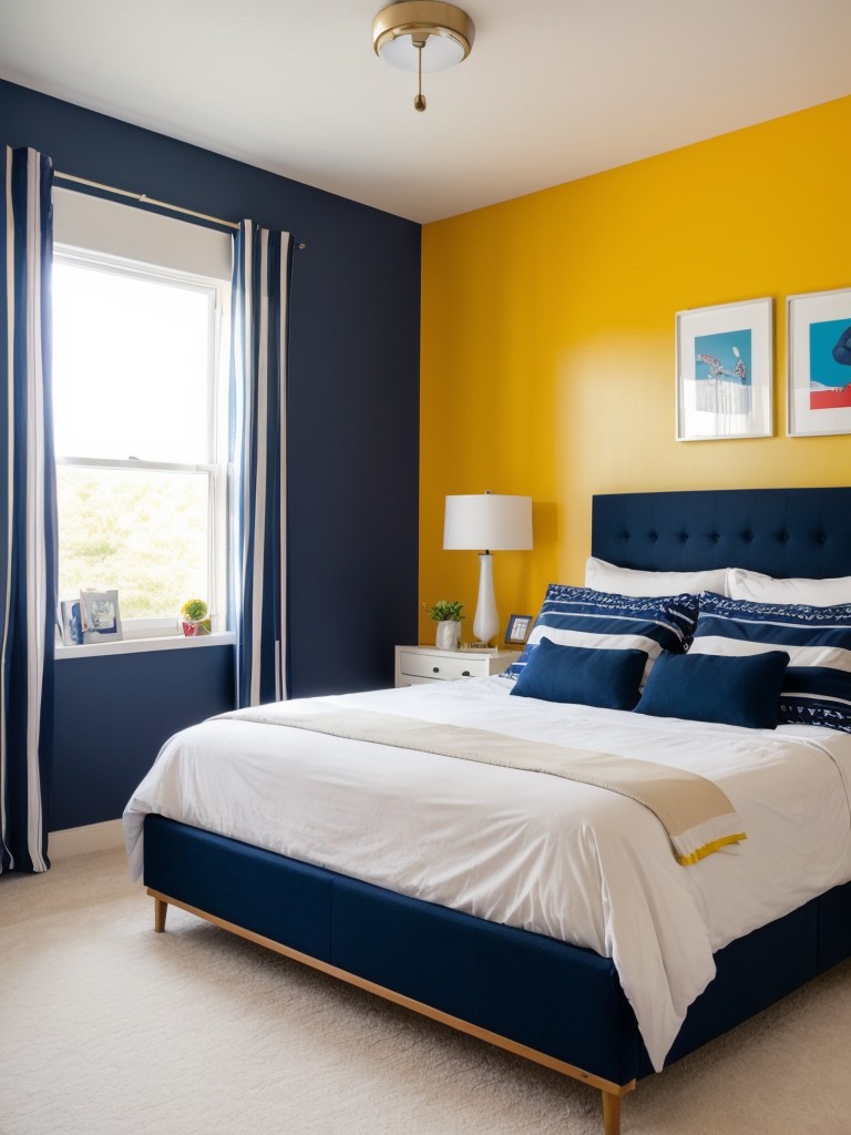 Bold Navy Bedroom Decor: Make a Statement! ?