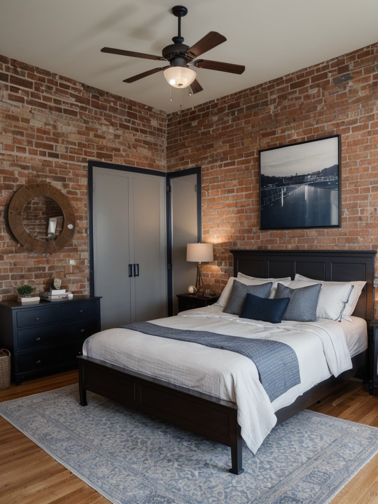 Industrial Chic: Rock Exposed Brick Walls in Your Bedroom!