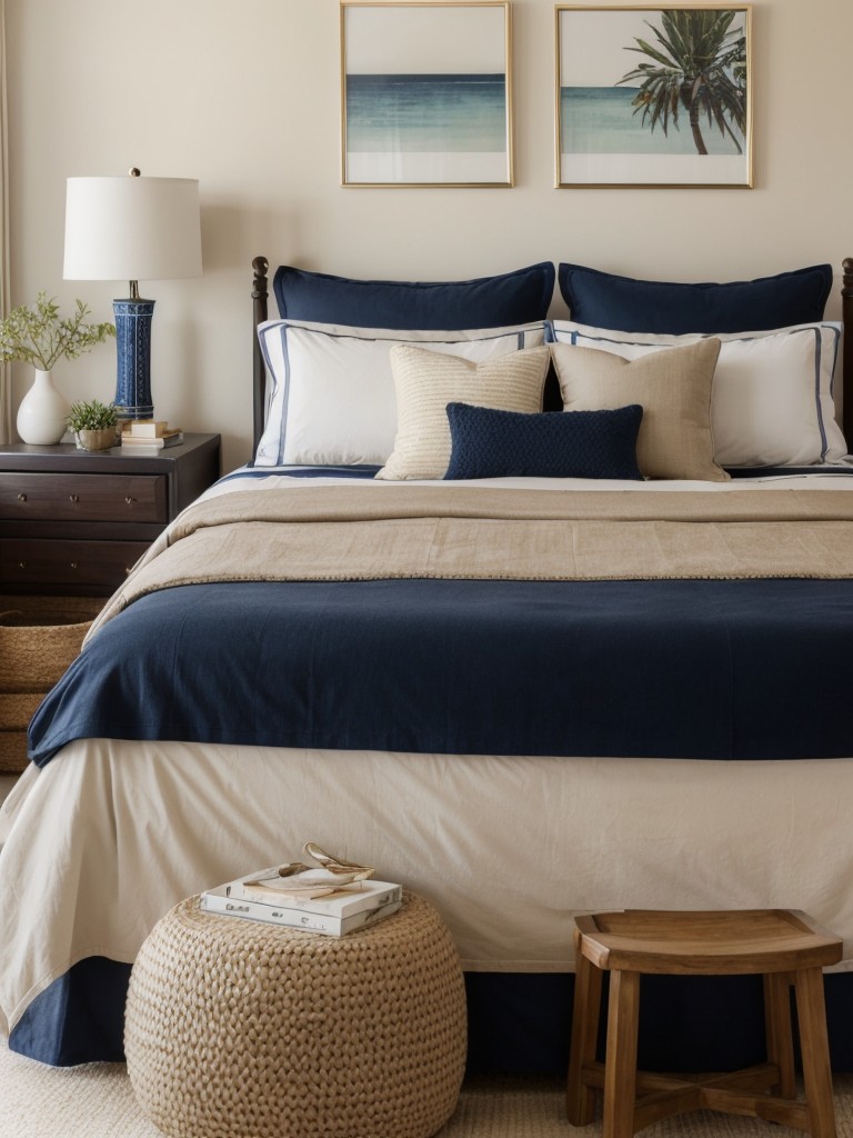 Navy & Neutrals: Moroccan Oasis Makeover for Your Bedroom!