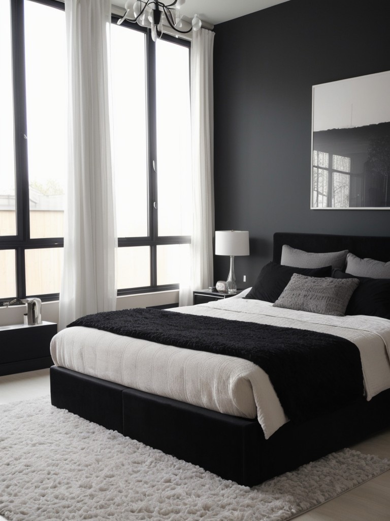 Chic and Cozy: Transform Your Apartment with Black Bedroom Decor