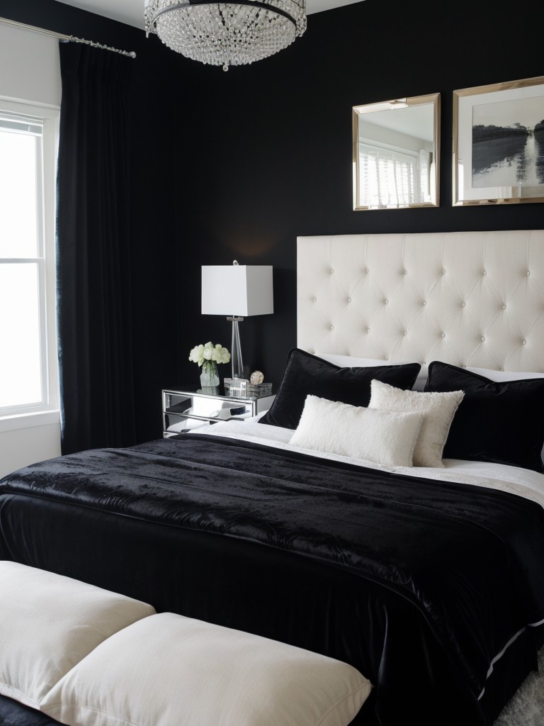 Chic Luxury: Stylish Black Bedroom Inspiration