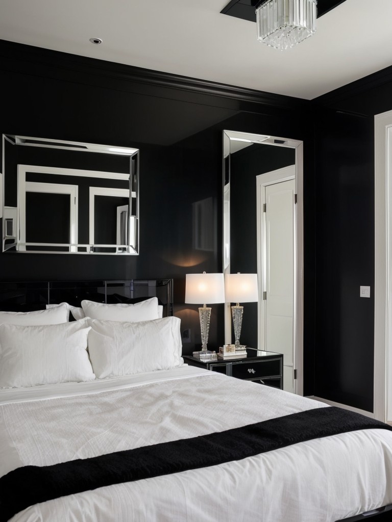 Mirror Magic: Expand Your Apartment with a Mirrored Accent Wall