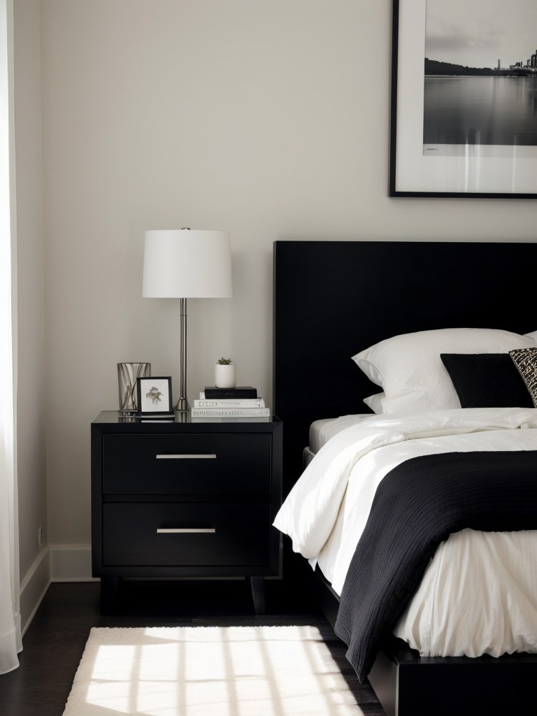 Sleek & Chic: Black and Glass Bedroom Tables for a Contemporary Look