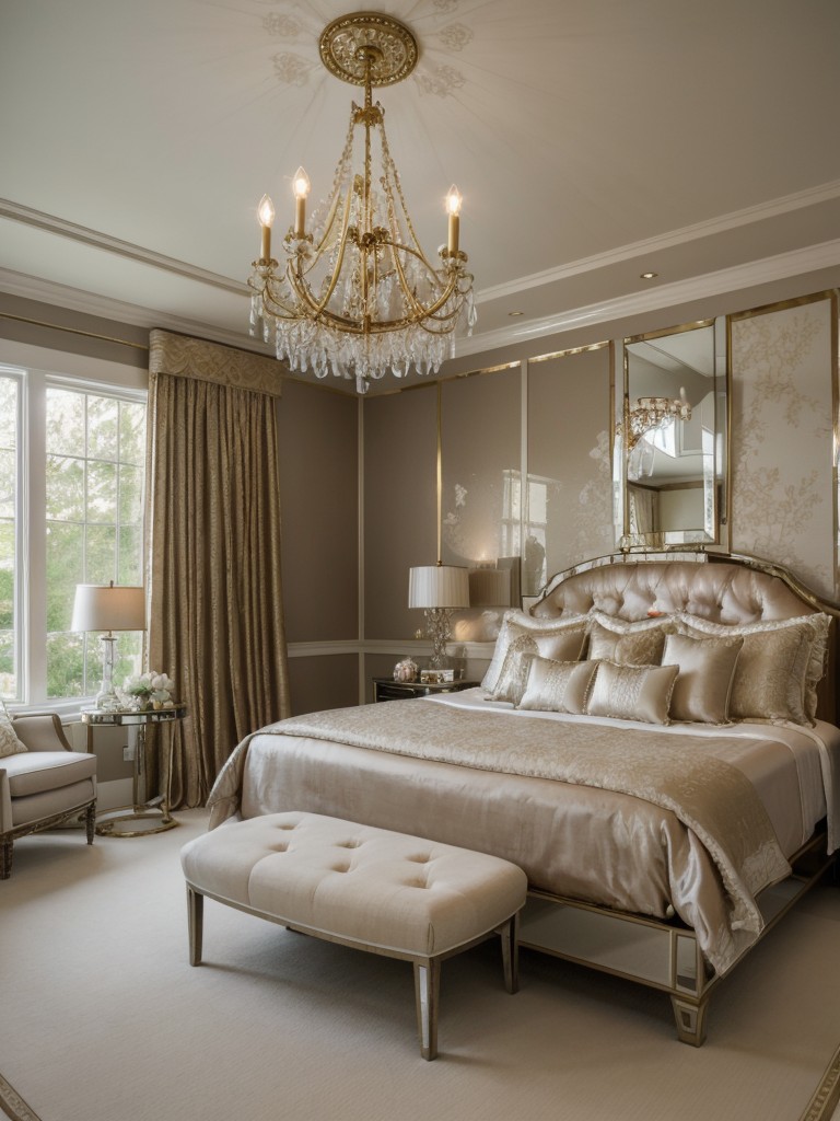 Luxurious Vintage Bedroom: Embrace Glamour & Elegance!