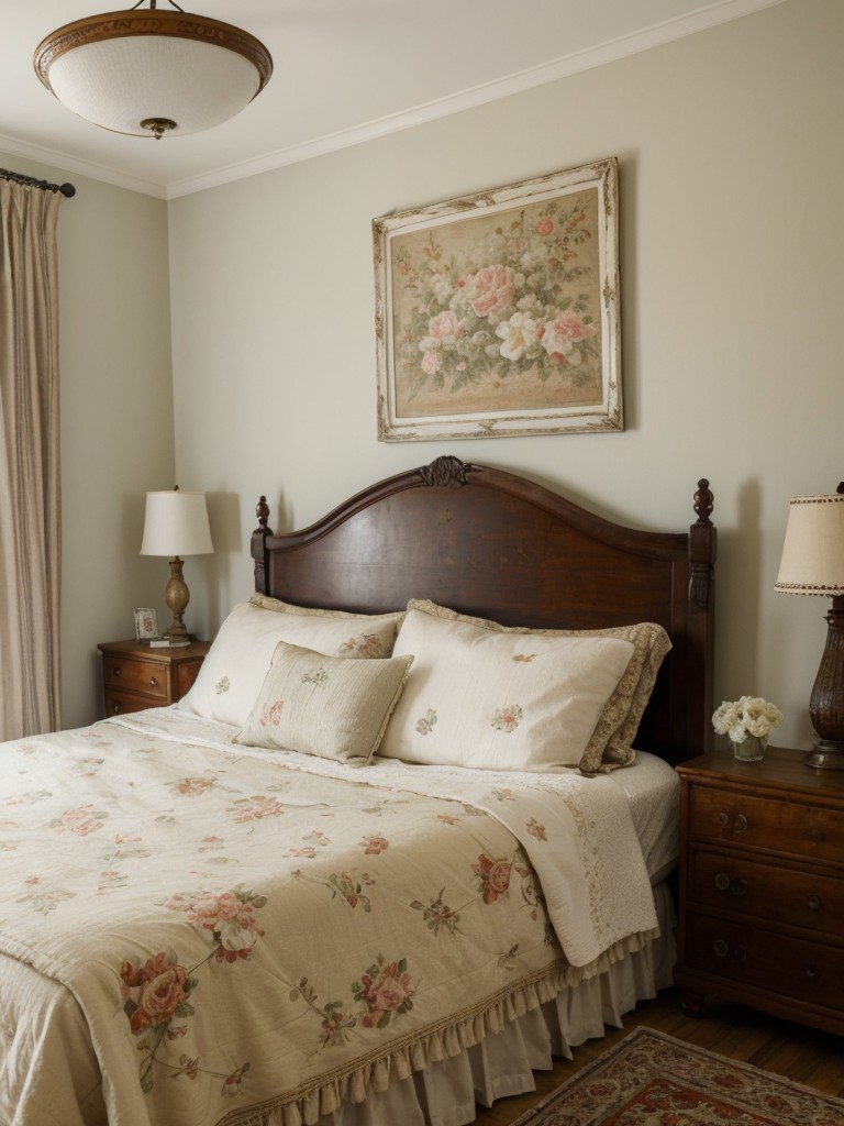 Vintage-Inspired Bedroom: Capturing the Essence of the Past