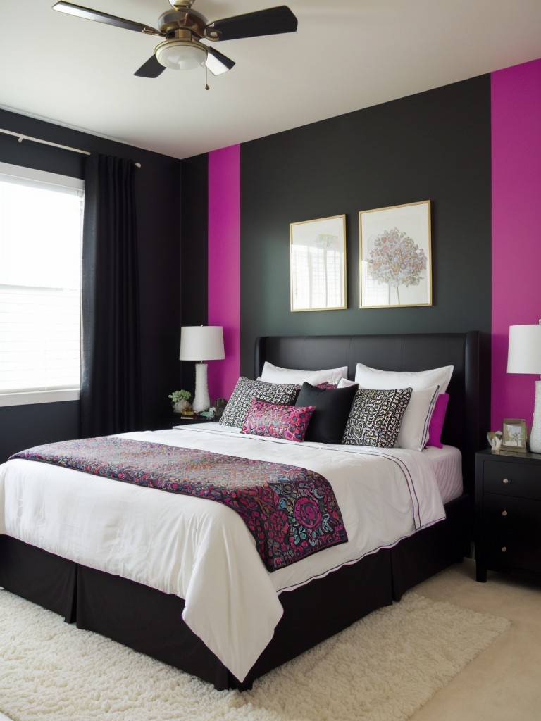 Colorful Chic: Transform Your Bedroom with Vibrant Decor