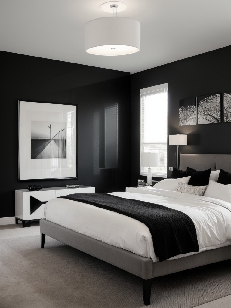 Artistic Elegance: Transform Your Bedroom with Black and White Photography