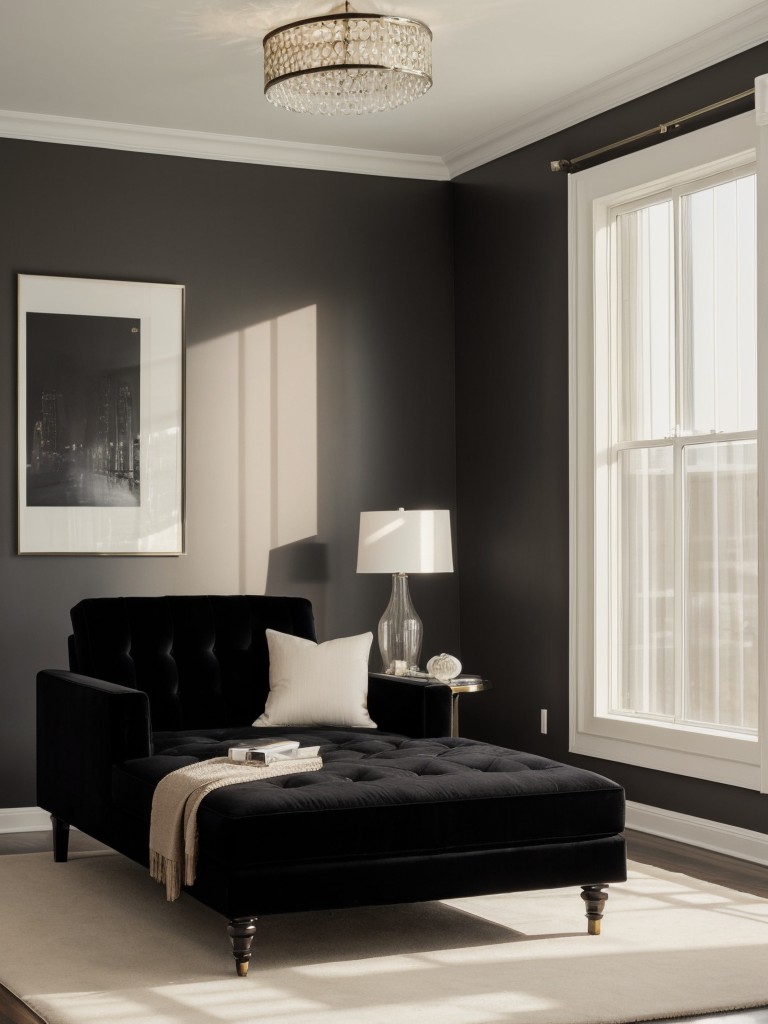 Cozy Black Bedroom: Add Elegance with Statement Pieces