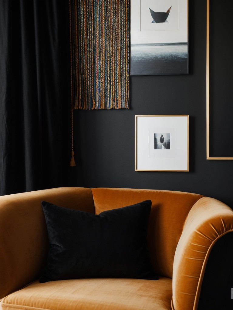 Elegant Apartment Vibes: Black Bedroom Decor Trends