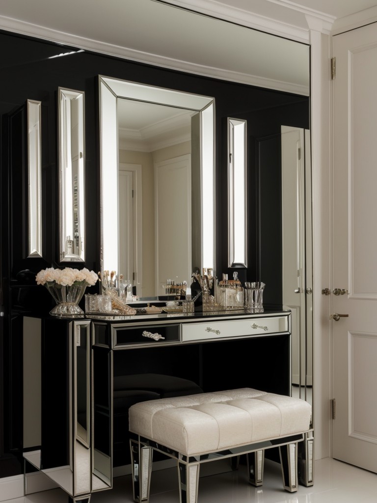 Chic Glamour: Black Bedroom Decor Ideas for a Glamorous Apartment