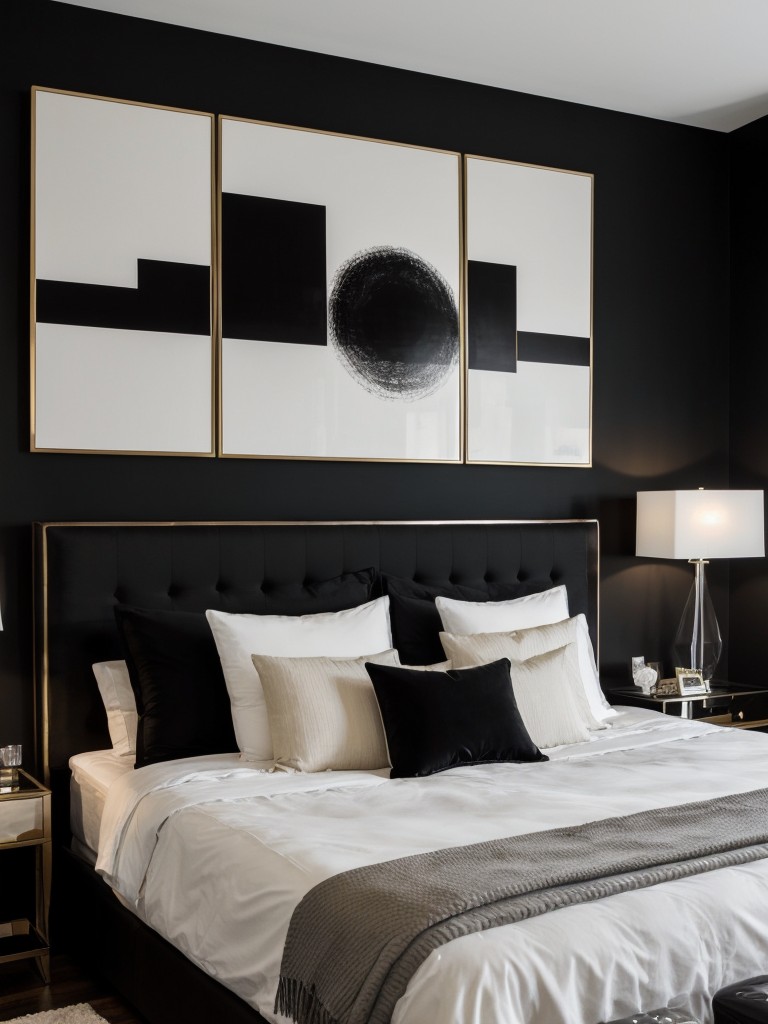 Bold and Glam: Black Bedroom Decor Ideas