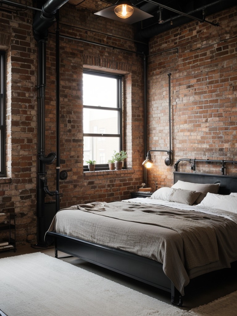 Urban Loft Vibes: Create an Edgy and Stylish Bedroom