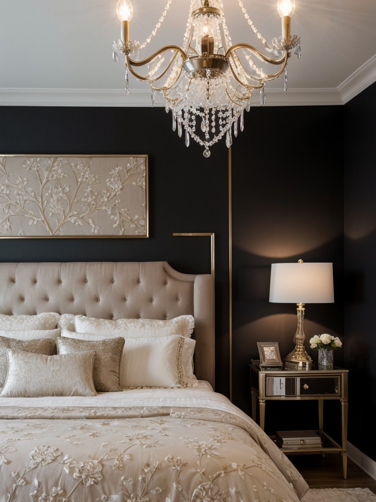 Effortlessly Elegant: Transform Your Apartment with Black Bedroom Magic!