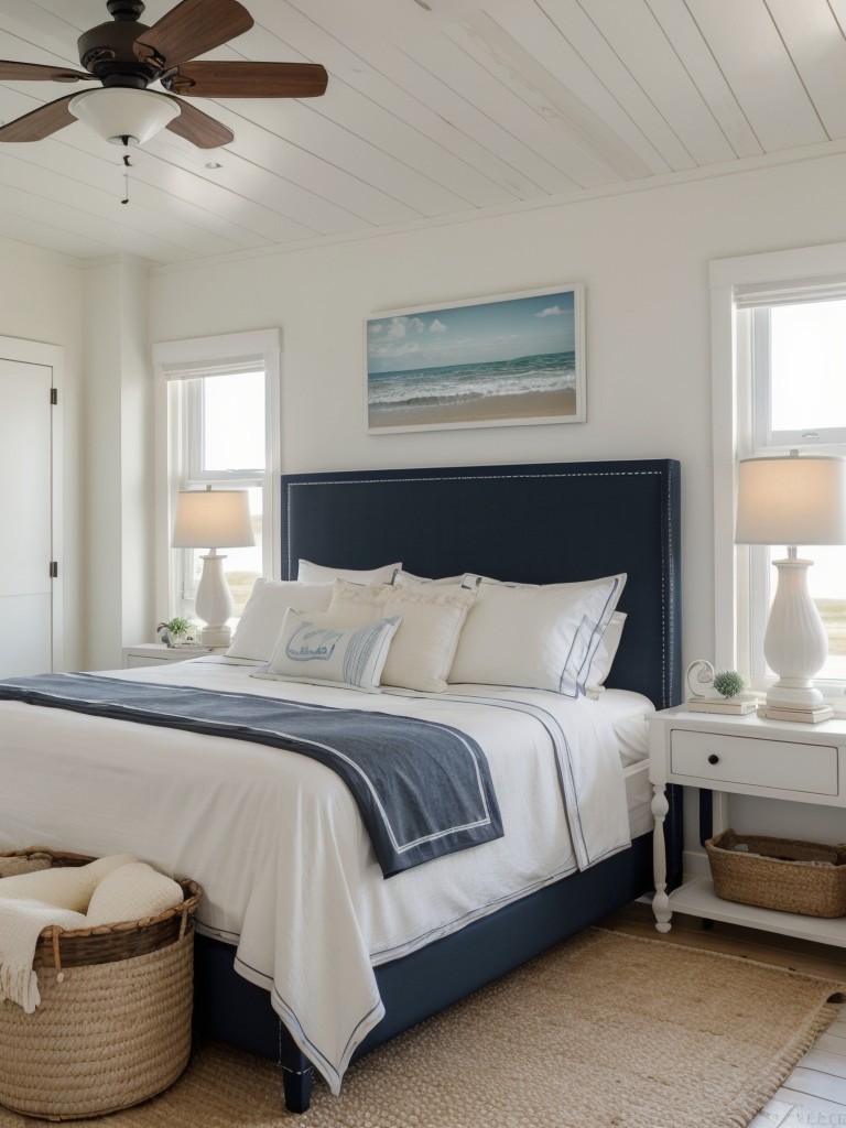 Coastal Escape: Black Bedroom Inspiration