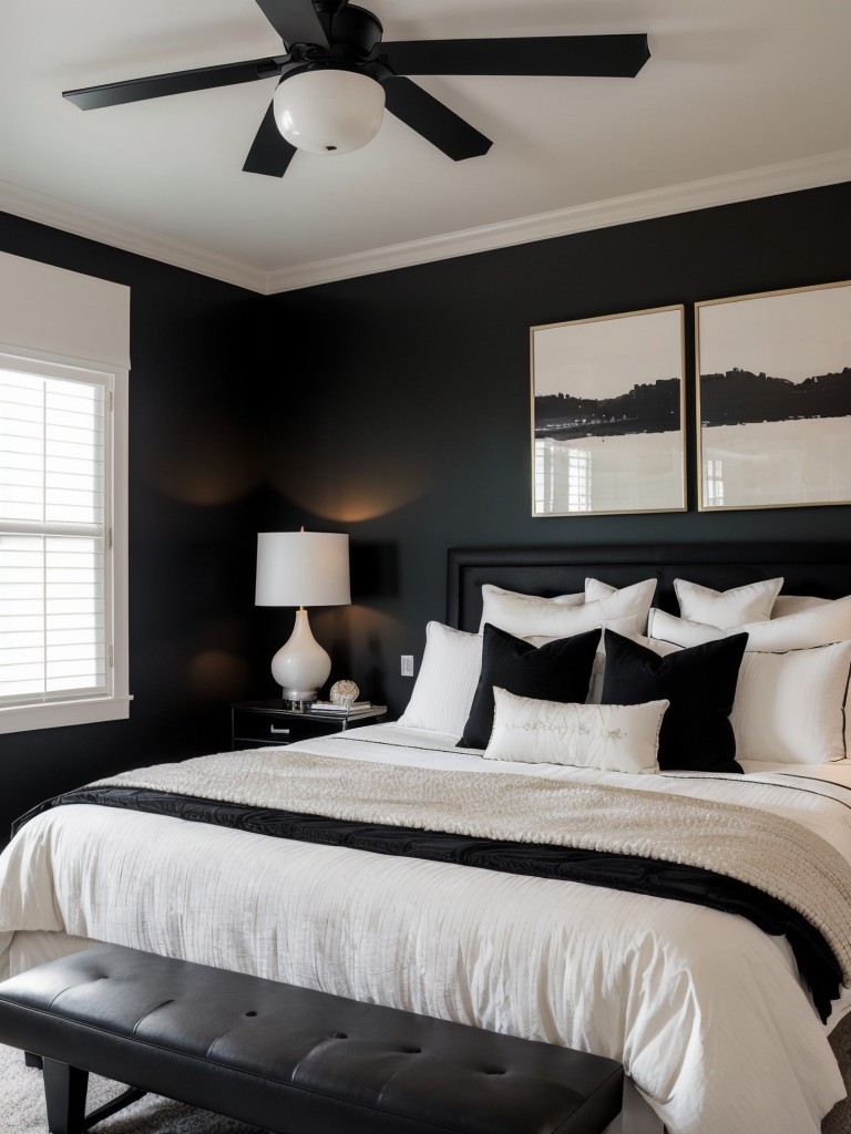 Bold and Beautiful: Striking Black Bedroom Decor Ideas