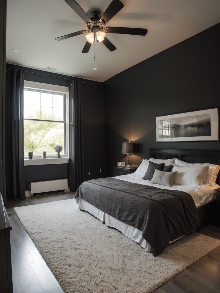 Dark & Dreamy: Personalize Your Apartment with Black Bedroom Inspiration