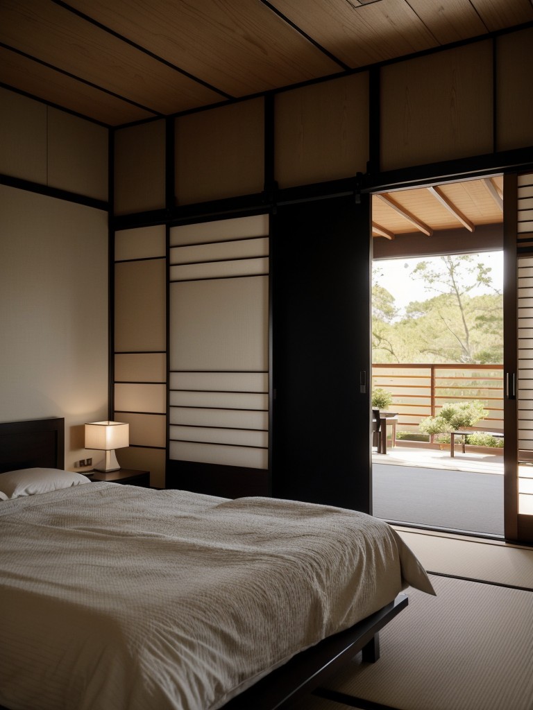 Minimalist Zen: Black Bedroom Design