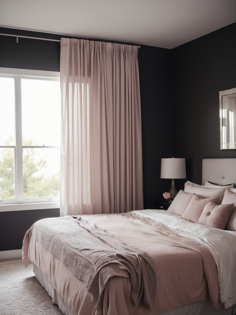 Romantic Black Bedroom: Elegant & Dreamy Design