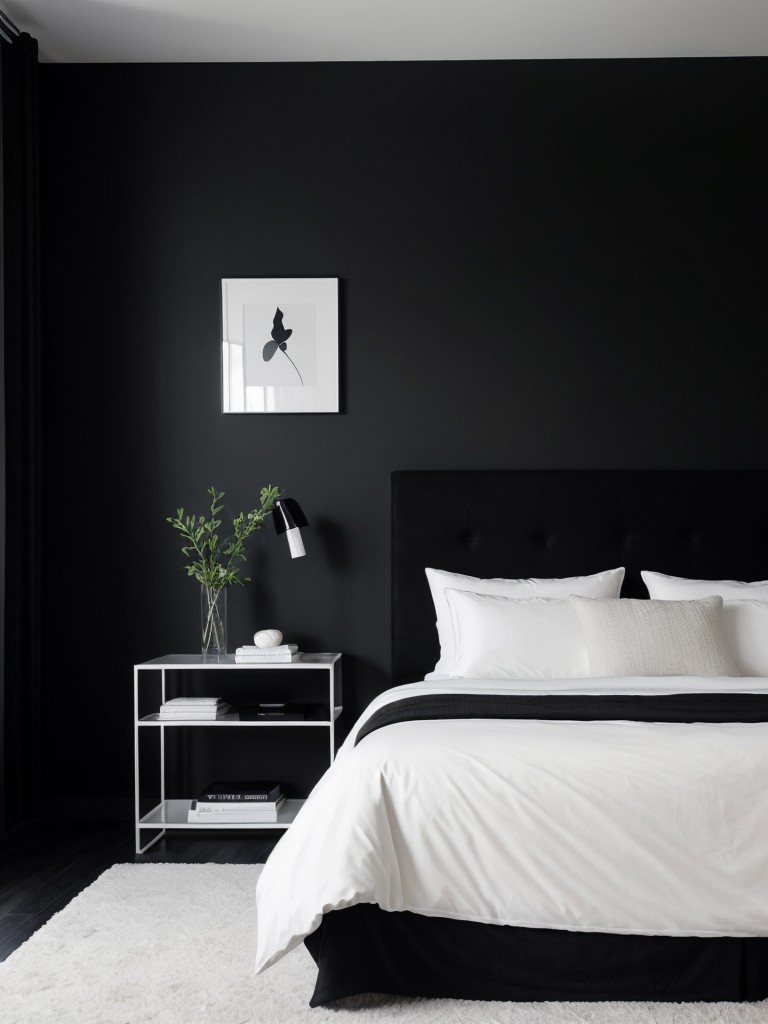 Chic Black Bedroom Inspo: Embrace Sleek Simplicity