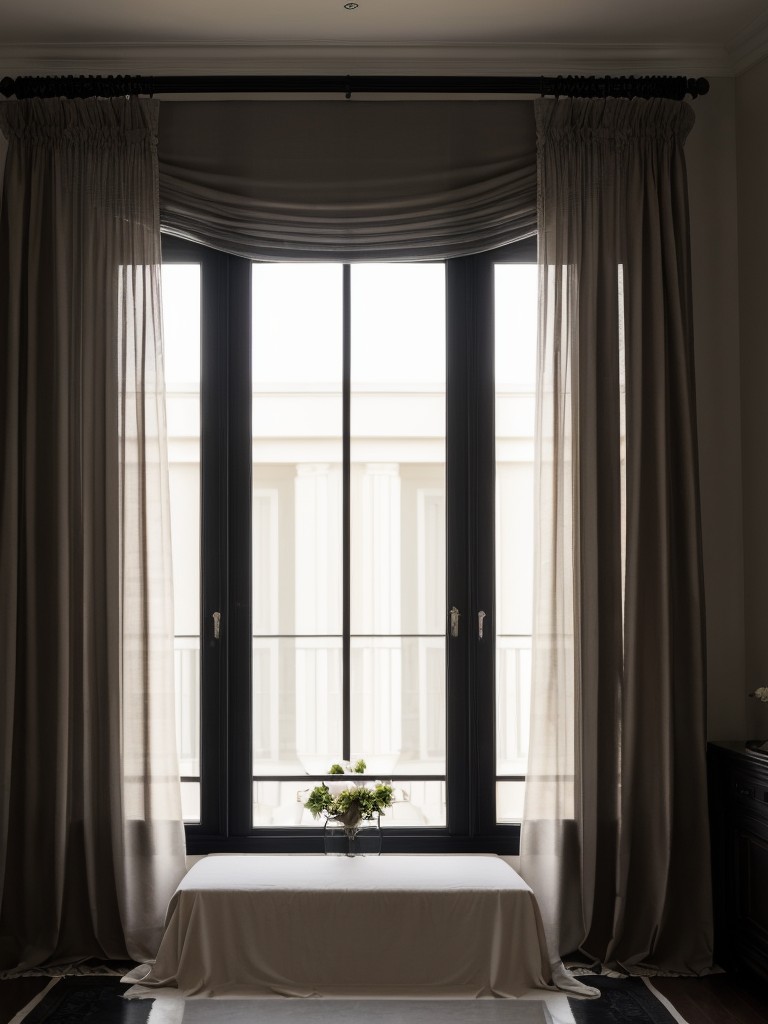 Luxury Black Bedroom Makeover: Capture Romance with Sheer Curtains!