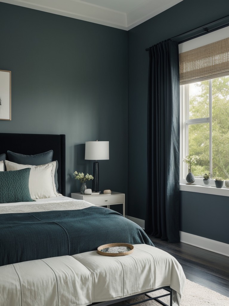 Naturally Tranquil: Black Bedroom Inspiration