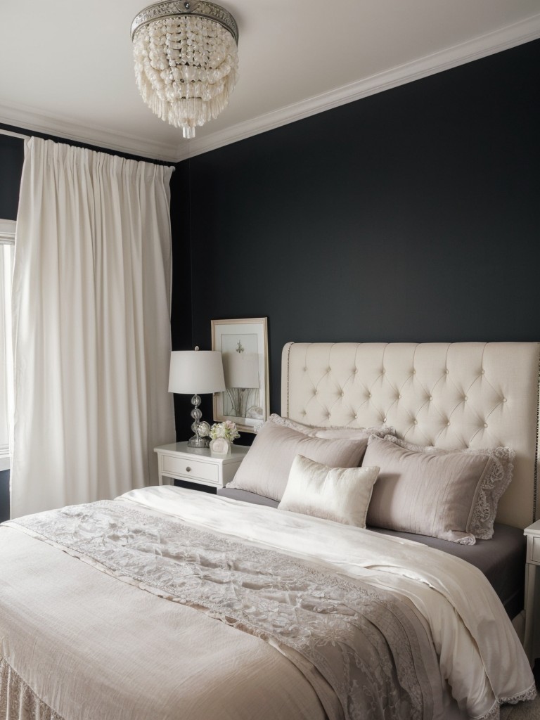 Enchanting Bedroom Makeover: Create a Dreamy Atmosphere with Black Decor ?