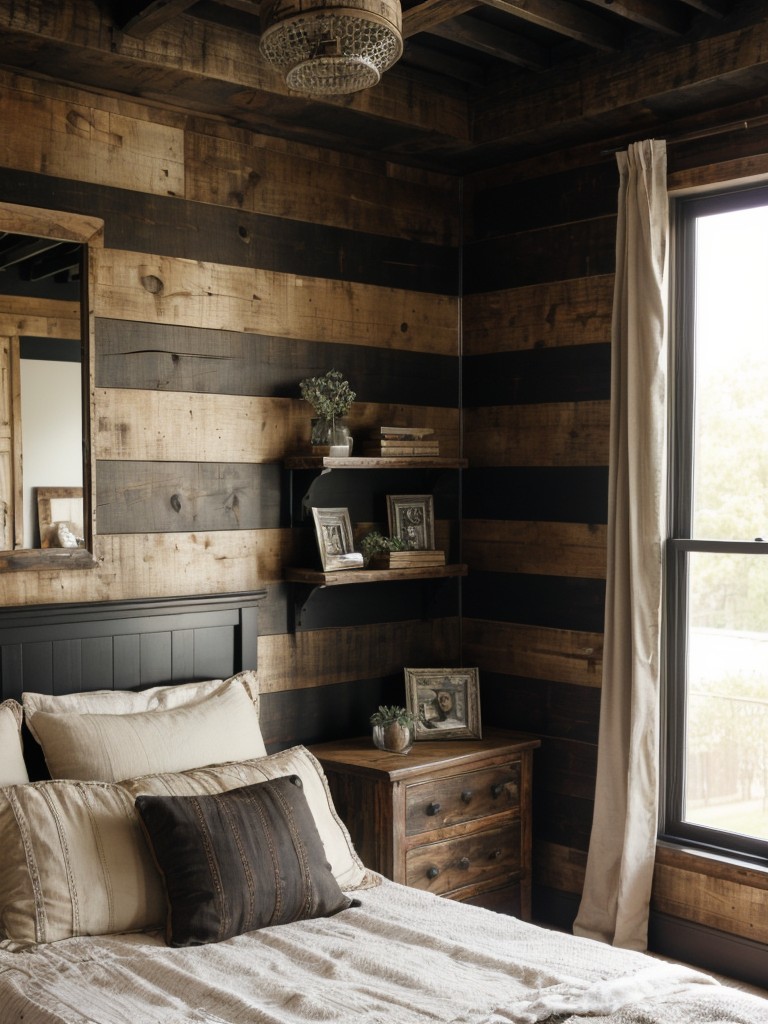 Vintage Rustic Bedroom: Turn your space into a cozy retreat with distressed wood furniture