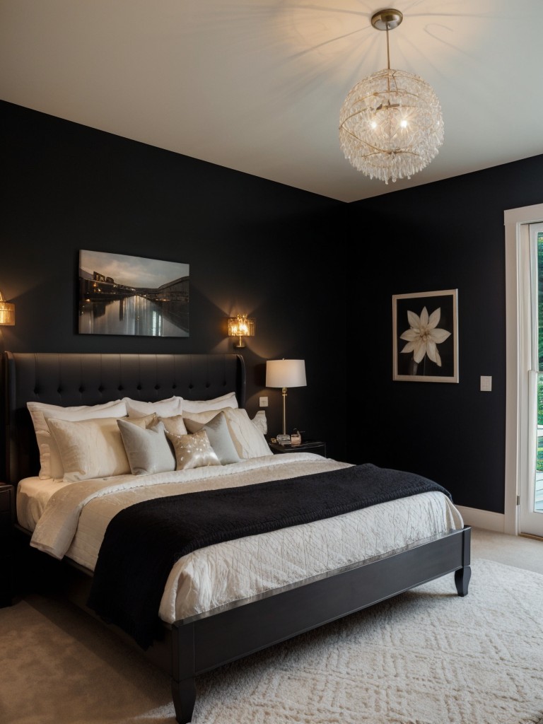 Dark Magic: Stylish Black Bedroom Inspiration