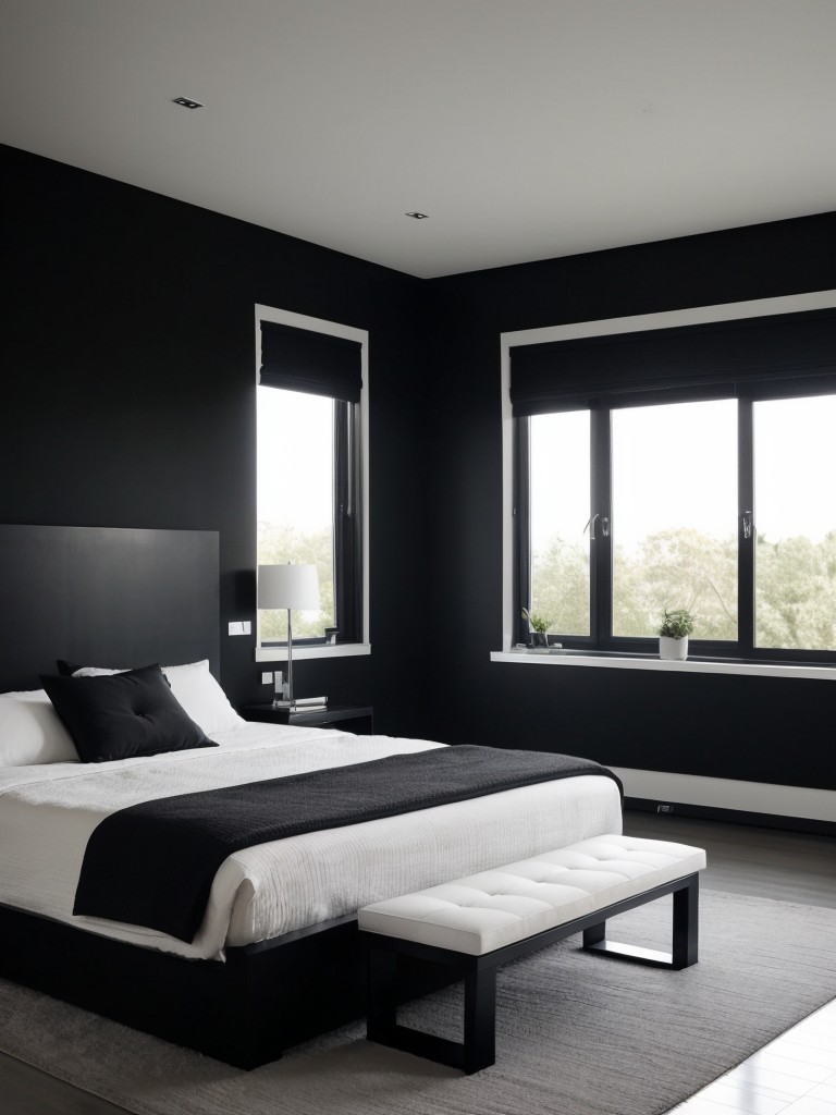 Sleek & Contemporary: Black Bedroom Design Ideas