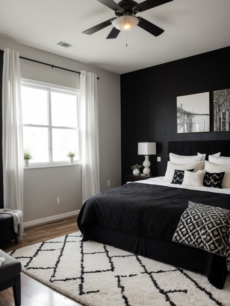 Chic Apartment Vibes: Black Bedroom Decor Tips