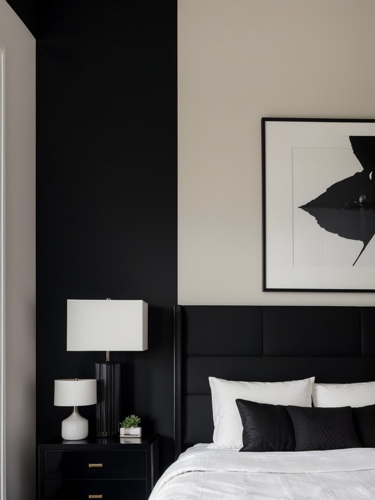 Dark and Dreamy: Stylish Black Apartment Inspiration!