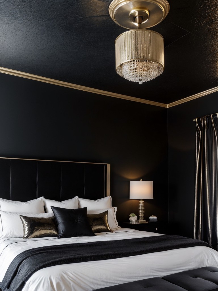 Black Bedroom Magic: Elevate Your Apartment's Style