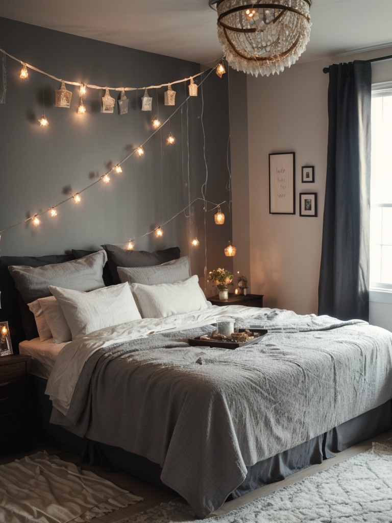 Enchanting Apartment: Black Bedroom Inspiration