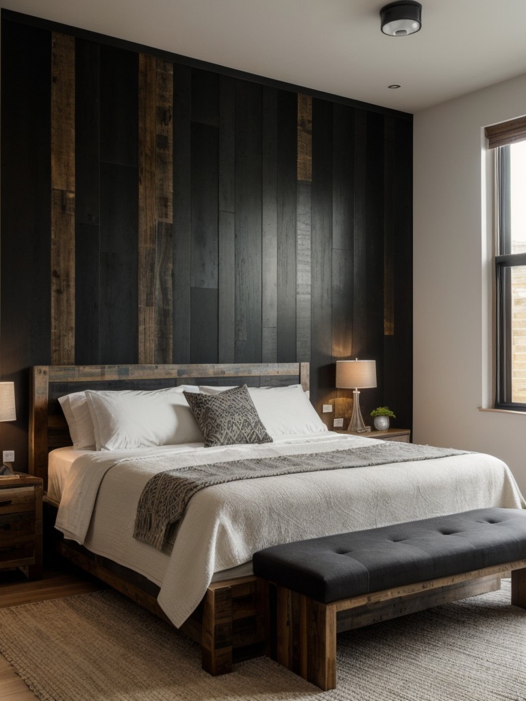 Chic Apartment Vibes: Stylish Black Bedroom Upgrades